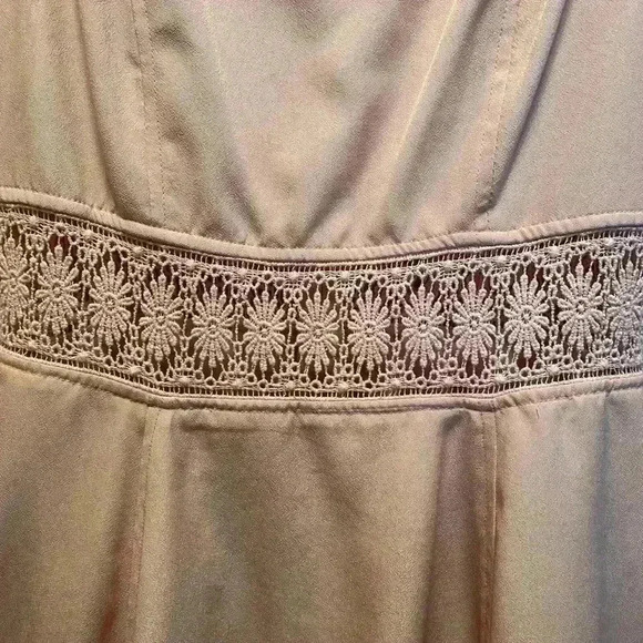 Forever 21 Pink Lace Cutout Waist Dress - Picture 9 of 10